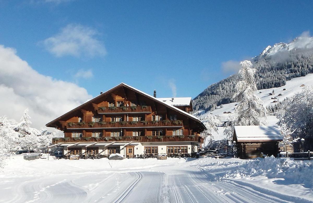 Hotel Alpenland Gstaad Esterno foto